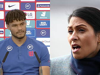 Tyrone Mings says Priti Patel...
